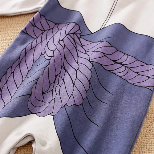 Vista 5 de Lindo mameluco de anime para bebé niño y niña, mameluco para Halloween, cosplay, ropa