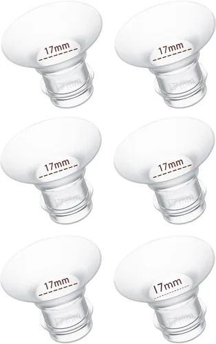 Vista 9 de Inserto de brida de 0.59 pulgadas, 6 piezas, compatible con espectros de brida de 0.59 pulgadas/insertos de brida para Spectra/Momcozy Insertos