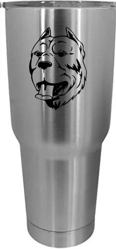 Vista 314 de Cairn Terrier - Vaso grabado con temática de perro, 30 onzas