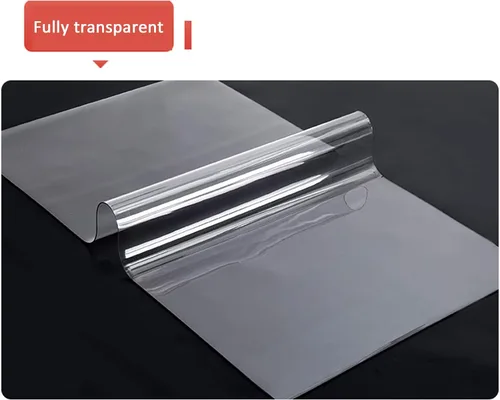 Vista 9 de Protector de mesa transparente de 0.059 in de grosor, de PVC suave, mantel impermeable transparente, mantel de mesa, mesa de café, mesa de noche