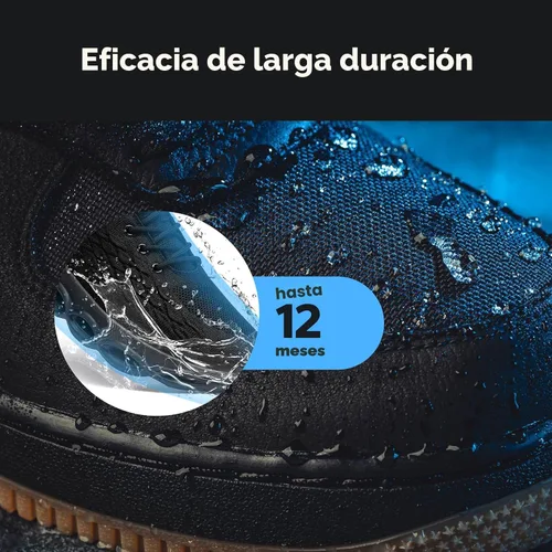Vista 5 de Spray protector para zapatos CleanCrown (160ml), spray protector para ante y cuero, impermeabilizante y protector contra manchas para zapatos