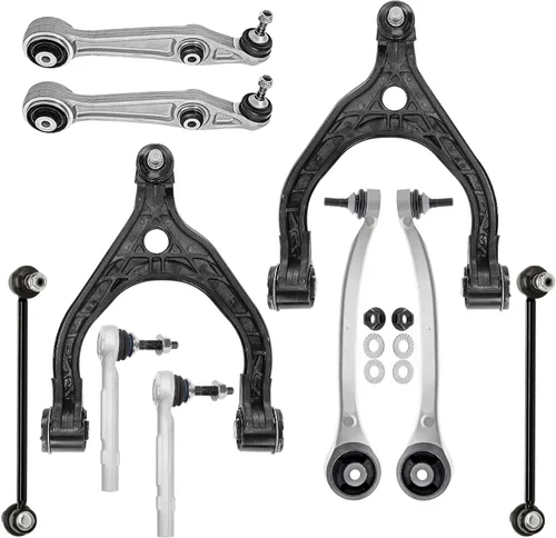 Vista 119 de Detroit Axle - Kit de suspensión frontal de 10 piezas para Dodge Avenger 2008-2014, Chrysler Sebring 2007-2010, 2 brazos de control inferiores, 2