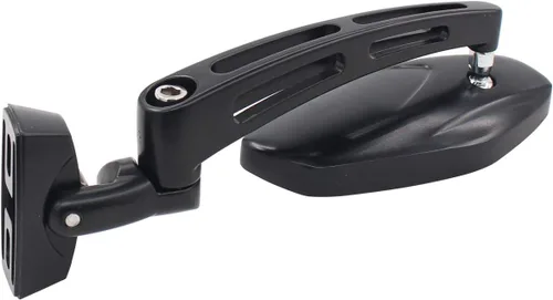 Vista 5 de NewYall Par negro Racing espejo retrovisor doble ajuste Sport Bike espejo lateral para Kawasaki para Suzuki para Honda CBR 250 600 929 954 1000 GSXR