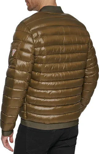 Vista 4 de GUESS - Chaqueta bomber ligera para hombre