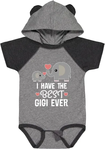 Vista 17 de inktastic Best Gigi Grandma Ever Grandchild Baby Bodysuit 0040 Negro