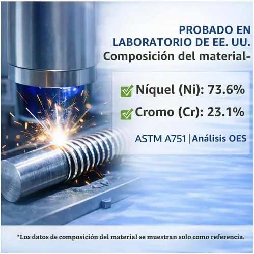 Vista 3 de 279838 Elemento calefactor para secadora – Bobina de níquel cromo mejorada al 95%, probada en laboratorio de Estados Unidos – Compatible