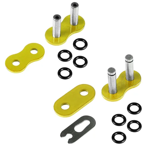 Vista 5 de Caltric Cadena de transmisión amarilla de junta tórica compatible con Yamaha Tdm-850 Tdm850 Tdm 850 1992-1997