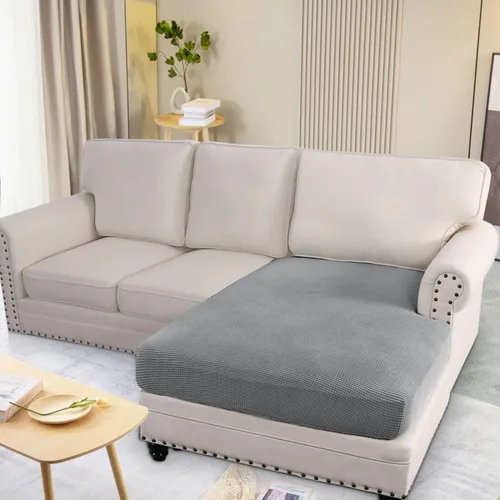 Vista 386 de H.VERSAILTEX Fundas de Cojín de Asiento Individuales Super Elásticas Fundas de Sofá Fundas de Cojín de Sofá Fundas Deslizables Juegos Tela de Sarga