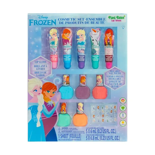 Vista 9 de Barbie - Juego de maquillaje con brillo de labios y esmalte de uñas, 11 piezas, a partir de 3 años