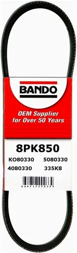 Vista 92 de Bando USA 8PK710 Correa de serpentina de calidad OEM