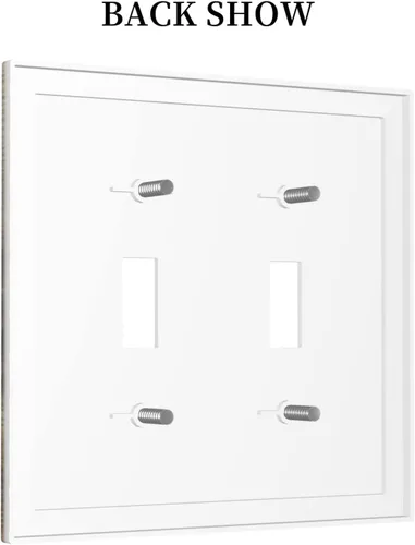Vista 902 de Placa de Interruptor de Luz Azul de 1 Gang, Placa de Pared Decorativa de Palanca Individual, Cubierta de Placa de Pared de Palanca, Placa Frontal