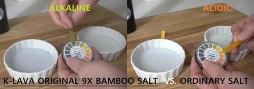 Vista 5 de K-LAVA SALT — Sal de bambú número 1 de Corea: original 9x, cristal, 2.47 onzas
