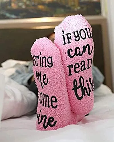 Vista 8 de Fantasyon If You Can Read This Bring Me Some Coffee - 2 Pair Funny Socks
