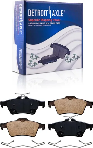 Vista 29 de Detroit Axle - Pastillas de Freno Delantero Izquierdo Reemplazo de Pinza de Disco para Ford Fusion Mazda 6 Lincoln MKZ Mercury Milan 2006-2012