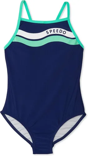 Vista 40 de Speedo Traje de baño de una pieza para niña con tiras finas Azul (Blue Print)