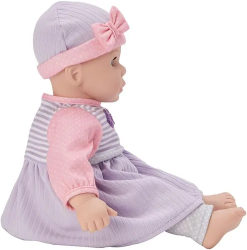 Vista 4 de Madame Alexander Muñeca de bebé de cachorro de tono de piel clara con sonrisas dulces de 14 pulgadas