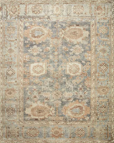 Vista 31 de Loloi Margot - Alfombra de área terracota/laguna de 7'-6" x 9'-6