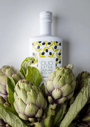 Vista 2 de Antico Frantoio Muraglia - Aceite de oliva virgen extra sin hueso de Apulia AOVE rico en polifenol de primera calidad Primera cosecha temprana