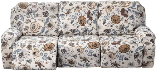 Vista 11 de Fundas reclinables, fundas elásticas de 3 plazas para sofá reclinable, fundas para sofá reclinable, fundas para sofá, fundas protectoras de muebles