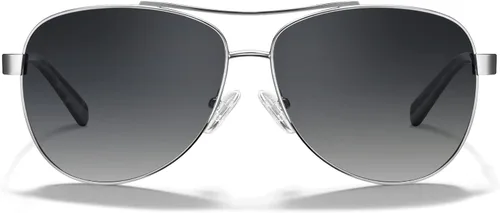 Vista 71 de CARFIA Gafas de sol polarizadas para mujer, protección UV, brazos de acetato, marco de metal, sombras para mujer, CA3216