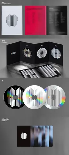 Vista 4 de Álbum BTS Proof (Edición Estándar) 3 CD+Tarjetas Fotos+Postal+El Arte de la Prueba+Fotografía+Epílogo+Letra+(Extra BTS 6 tarjetas fotográficas+1