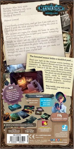 Vista 2 de Mysterium:Secretos y mentiras, la expansión.