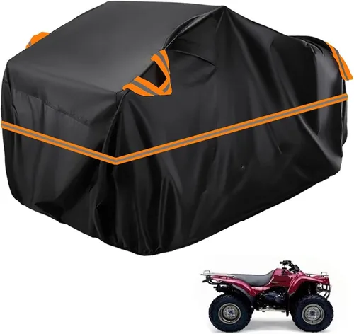 Vista 66 de Cubierta para ATV impermeable compatible con Arctic Cat H1 EFI TRV Cruiser 4x4 2011, cubierta de 210D para vehículos de 4 ruedas, cubierta para quad