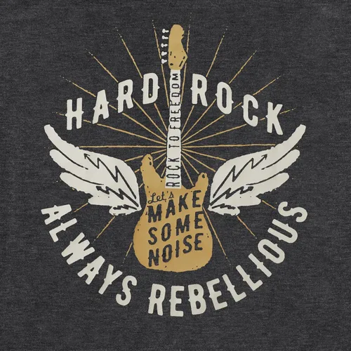 Vista 5 de Camiseta sin mangas de música Hard Rock Always Rebellious para mujer, camiseta gráfica de guitarra, chaleco de música country casual de verano