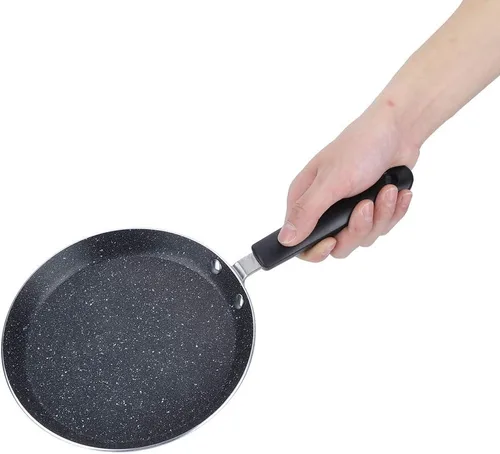 Vista 7 de Sartén, mini sartén de inducción antiadherente para crepes y panqueques, sartén para crepes, sartén para huevos y tortillas, para el hogar