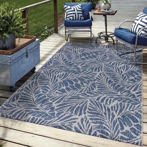 Vista 35 de Keen Home Design Terrace - Alfombra lavable de 8 x 10 pies para patio, cocina, balcón, playa, jardín, terraza y porche, tamaño: 7 pies 7 x 10 pies