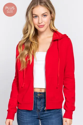 Vista 4 de OLLIE ARNES Sudadera térmica larga con capucha y cremallera para mujer.