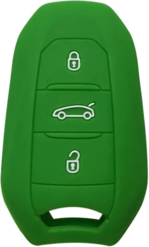 Vista 4 de Funda para llave de coche para Citroen C1 C4 C4L C6 C3-XR Picasso DS3 DS4 Silicona Car Key Case Cover Remote Key Protect Shell