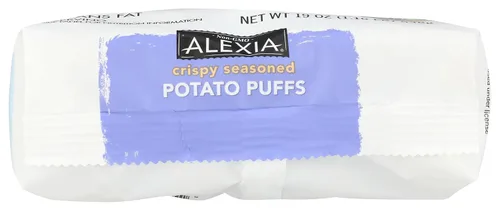 Vista 8 de ALEXIA FOODS Puffs de patata con ajo asado y pimienta negra, 19 onzas