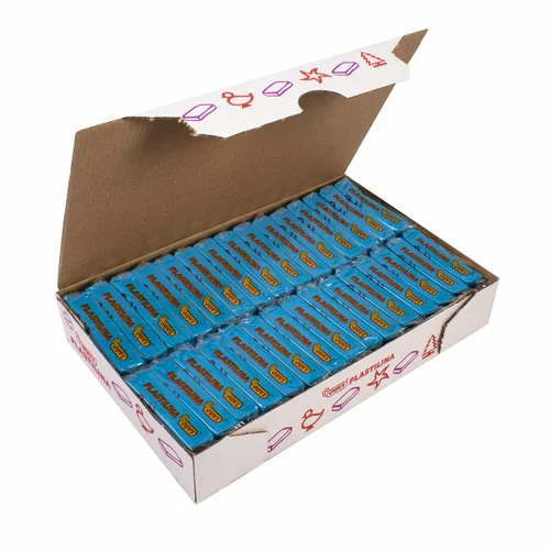 Vista 2 de Plastilina Jovi Azul 50 g (30 piezas)