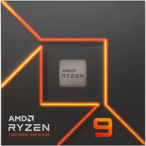 Vista 2 de AMD Ryzen 9 7900, procesador de escritorio desbloqueado de 12 núcleos y 24 hilos