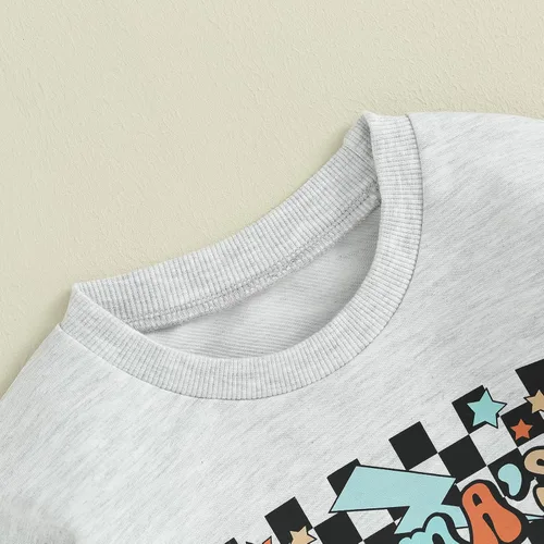 Vista 5 de Thorn Tree Sudadera de manga larga de Halloween para bebé, niño, niña, suéter de gran tamaño, cuello redondo, ropa de otoño e invierno