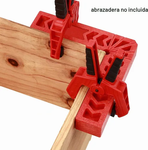 Vista 6 de KINJOEK 6 cuadrados de posicionamiento de 4 pulgadas y 90 grados, abrazaderas de ángulo recto para carpintería, herramienta cuadrada de sujeción