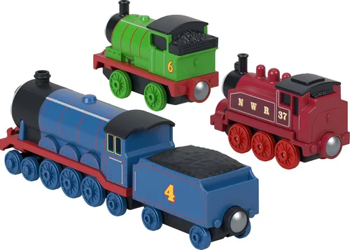 Vista 5 de Thomas & Friends Fisher-Price - Paquete de 3 motores Percy, Rosie & Gordon