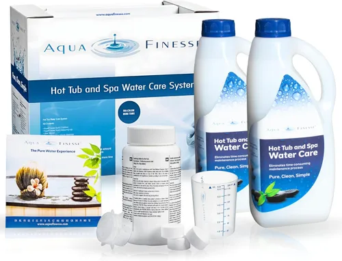 Vista 2 de AquaFinesse Kit de cuidado del agua del tubo caliente - Diclor (polvo)