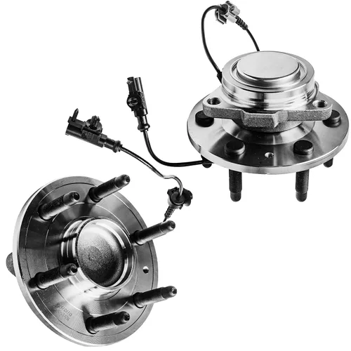 Vista 60 de Detroit Axle - 2.2L Bujes de rodamiento de rueda delanteros de 2 piezas para Honda Accord 90-97, 97 Acura CL, 2 rodamientos de ruedas y conjunto