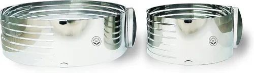 Vista 8 de Anillos de acero inoxidable para tartas, 2 piezas, rebanador de tartas, ajustable, multicapa, moldeo circular, formando anillos redondos