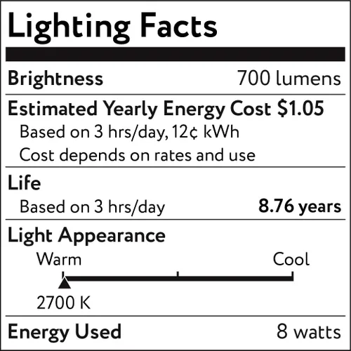 Vista 8 de GOODLITE® G-83481 - Bombillas LED GU10 de 8 W, equivalentes a bombillas halógenas de 75 W, regulables, 700 lm, blanco cálido, 2700 K, ángulo de haz