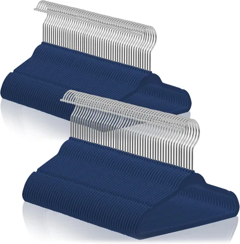 Vista 14 de Casafield 100 perchas de terciopelo para bebé, tamaño de 11 pulgadas para ropa de bebés y niños pequeños, color gris