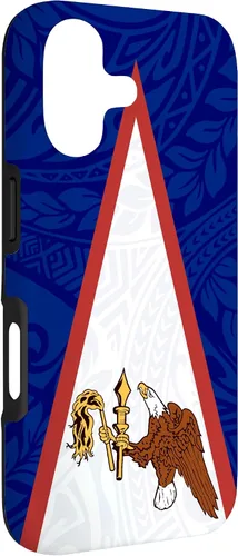 Vista 3 de Flag of American Samoa Phone Case Island Polynesian Samoan Case for iPhone 17