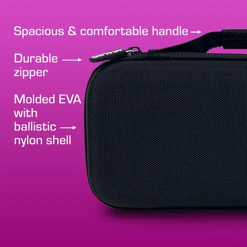 Vista 4 de ANALOG CASES Keychron K2 Mechanical Keyboard Case, fits Razer BlackWidow V3 Mini Gaming Keyboard - Custom-Fitted Compact PULSE Hard Case for Travel
