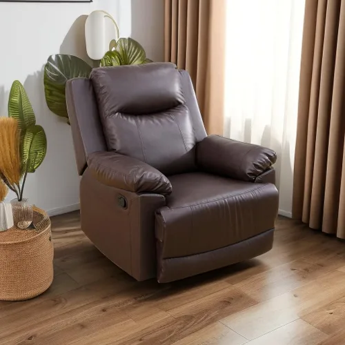 Vista 12 de A Ainehome Sofá reclinable de lujo, juego de muebles de sala de estar, sofá reclinable para caravana, sofá biplaza reclinable, para sala de estar