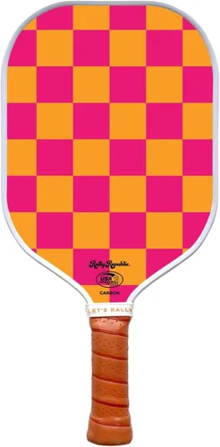Vista 10 de Pala de pickleball con licencia oficial, raqueta aprobada por la Asociación de Pickleball de Estados Unidos, núcleo de panal ligero, exterior