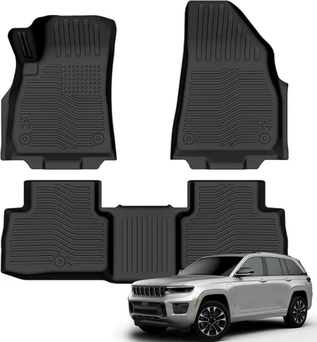 Vista 9 de Alfombrillas para Todo Clima Alfombrilla de Carga Compatibles con Jeep Grand Cherokee (WL Incluye 4xe, No WK2 o WL75) 2022-2025 Solo 5 Asientos