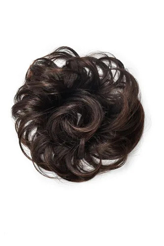 Vista 13 de Extensiones de cabello sintético para mujeres y niñas (1# negro azabache)