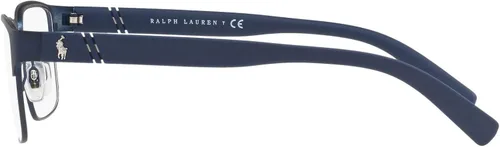 Vista 4 de POLO RALPH LAUREN Monturas rectangulares para lentes recetados Ph1175 para hombre Lente azul marina mate 56 mm